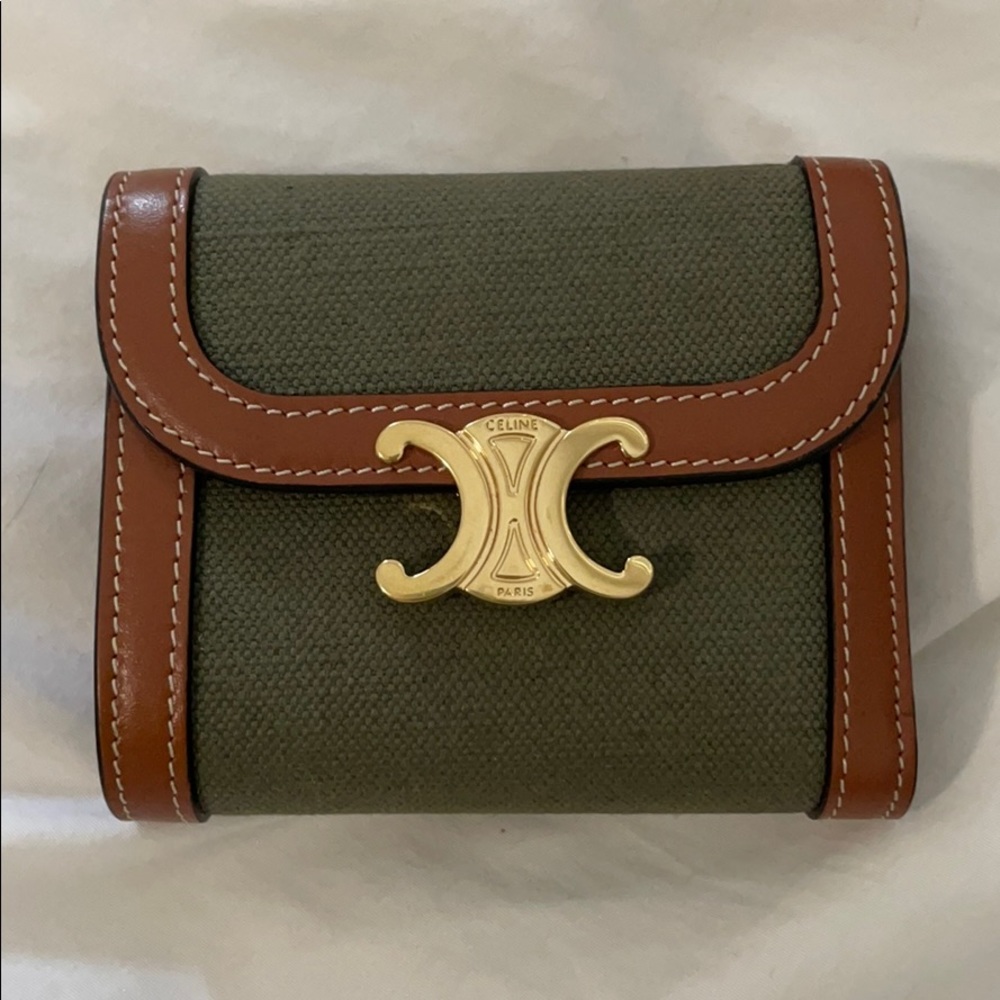 Celine small Triomphe wallet
